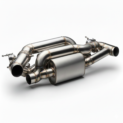 LCE High Performance ECE-Klappenabgasanlage Porsche 992 Turbo / Turbo S