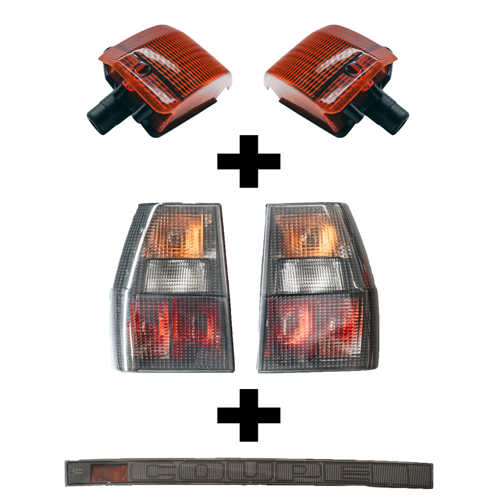 Rückleuchten Set ( Lichtband + Rückleuchte R & L + Blinker R & L)