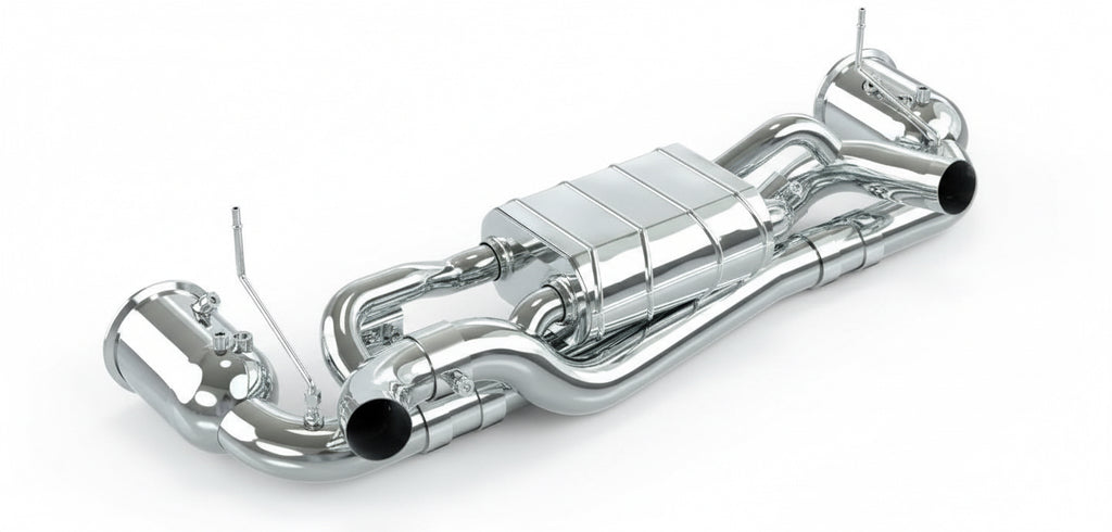 LCE x Capristo Porsche 992.1 Carrera S / Carrera 4S / Turbo / Turbo S Sportkats mit 250 Zellen für Capristo Endschalldämpfer