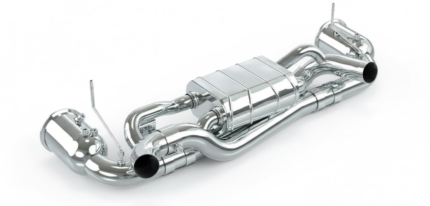 LCE x Capristo Porsche 992.1 Carrera S / Carrera 4S / Turbo / Turbo S Sportkats mit 250 Zellen für Capristo Endschalldämpfer