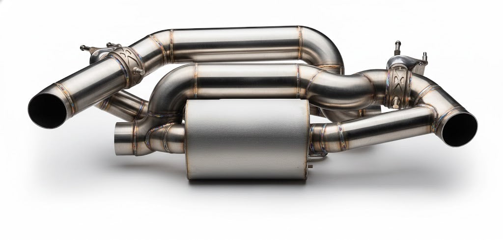 LCE High Performance ECE-Klappenabgasanlage  Porsche 992 Turbo / Turbo S