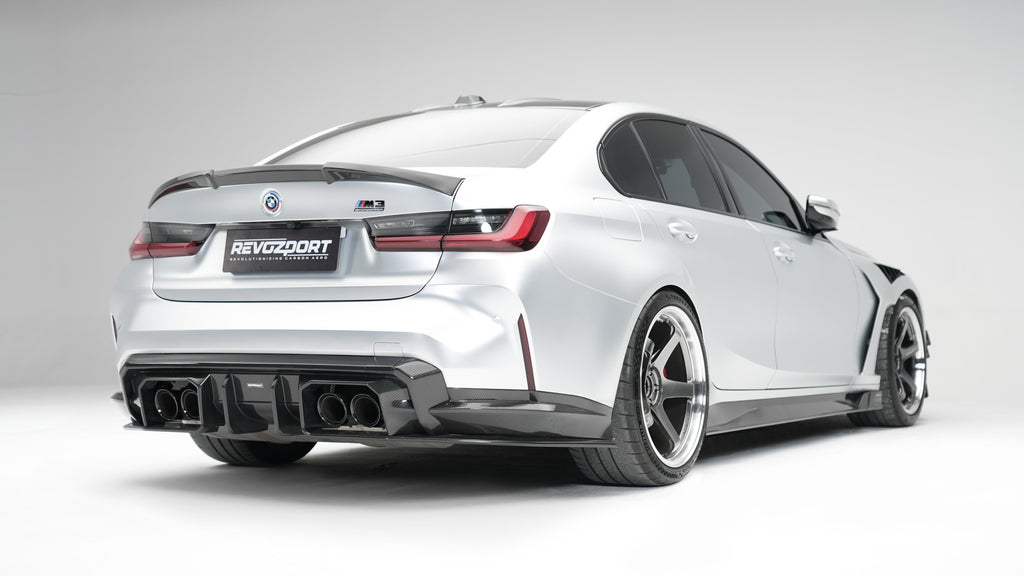 Revozport x LCE BMW M3 G80 Carbon Heckdiffusor