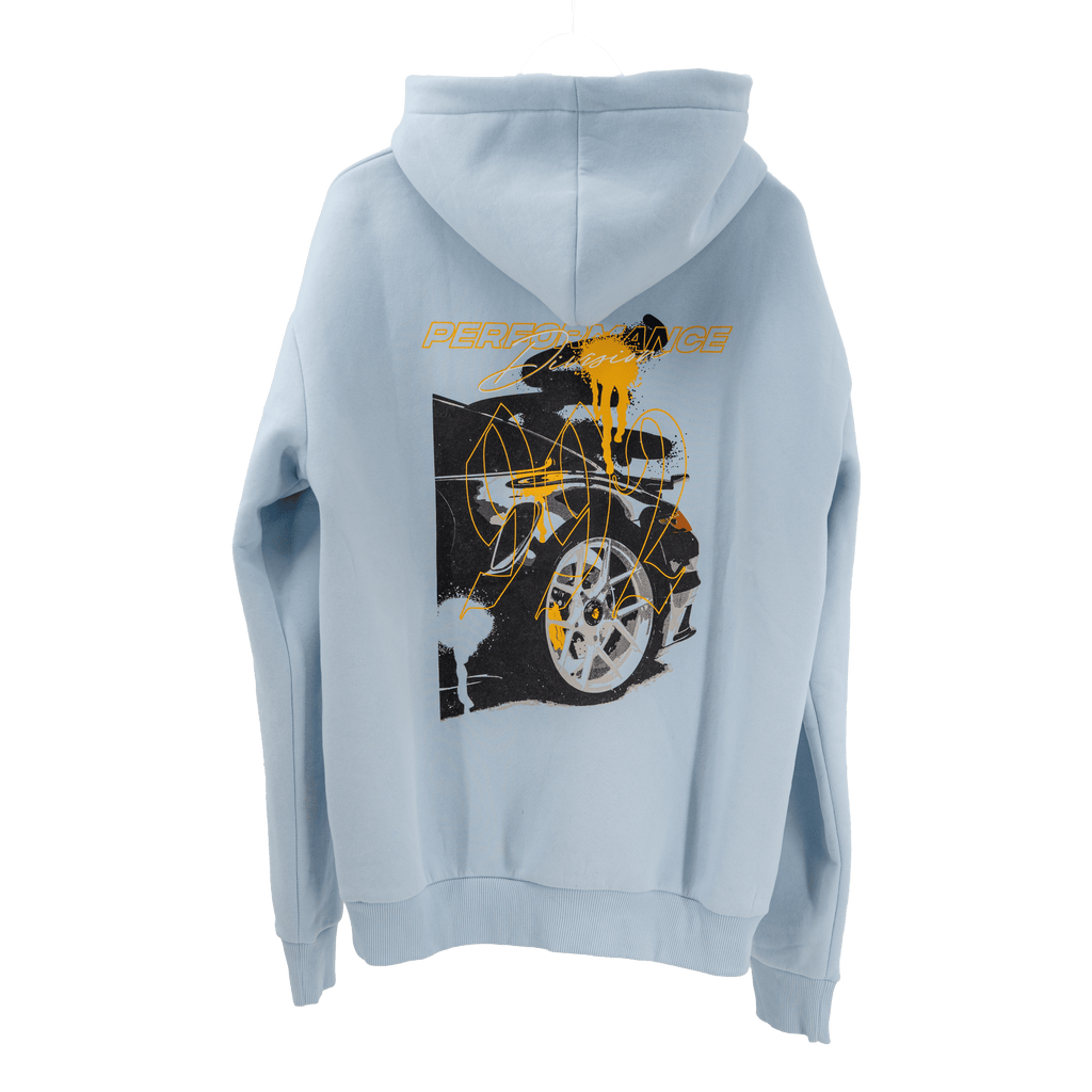 Hoodie "992 Turbo S" Super Soft - Porsche 992 Turbo S (Blauer Hoodie)