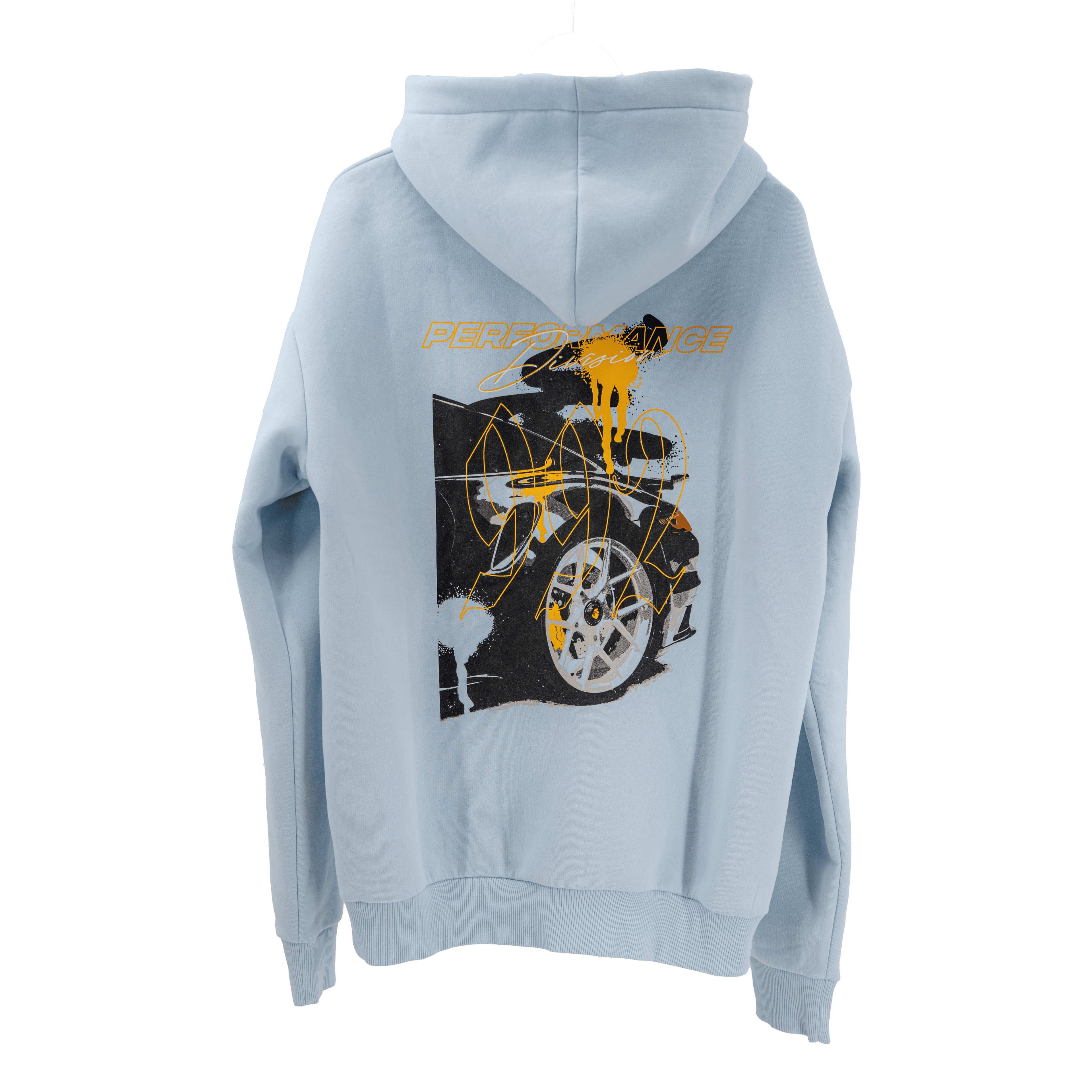 Hoodie "992 Turbo S" Super Soft - Porsche 992 Turbo S (Blauer Hoodie)