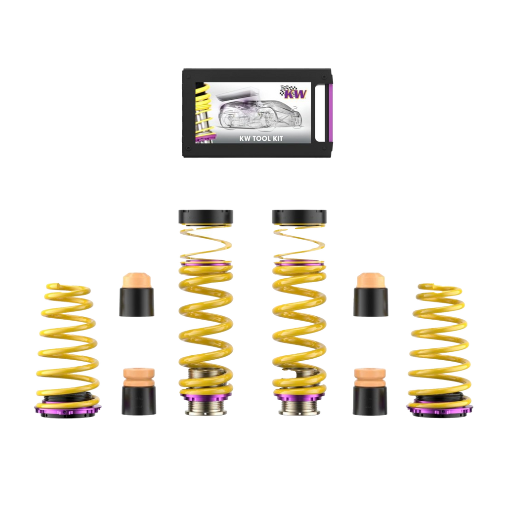 KW höhenverstellbarer Federnsatz (Gewindefedern) für Porsche 992.1 Turbo & Turbo S