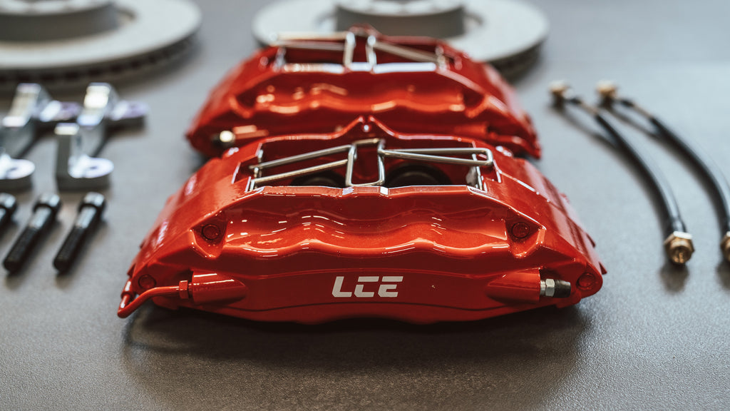 LCE 4-Kolben Sport-Bremse-Set für S2 Achsen