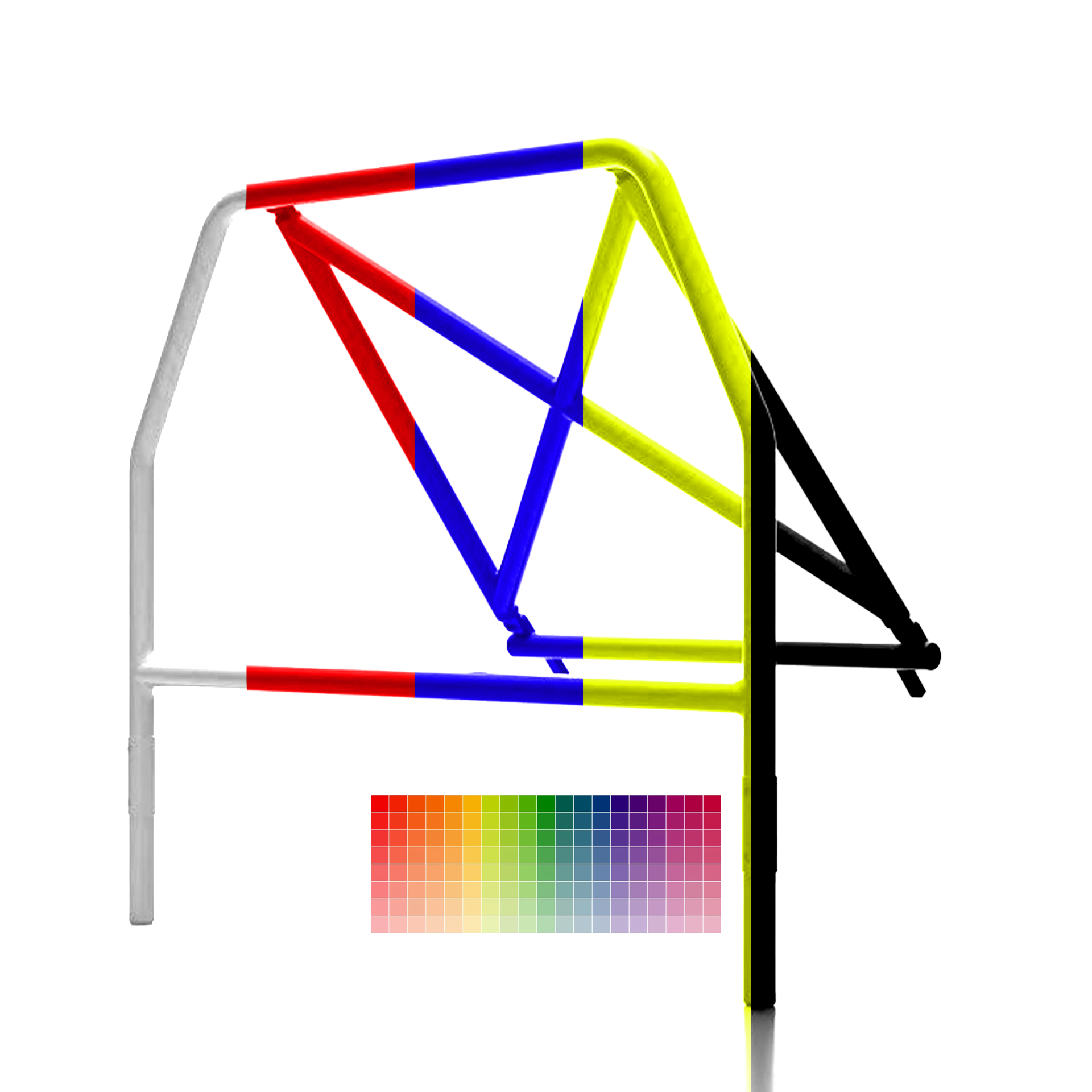 Clubsport Bügel mit Gutachten und TüV - für Porsche 992