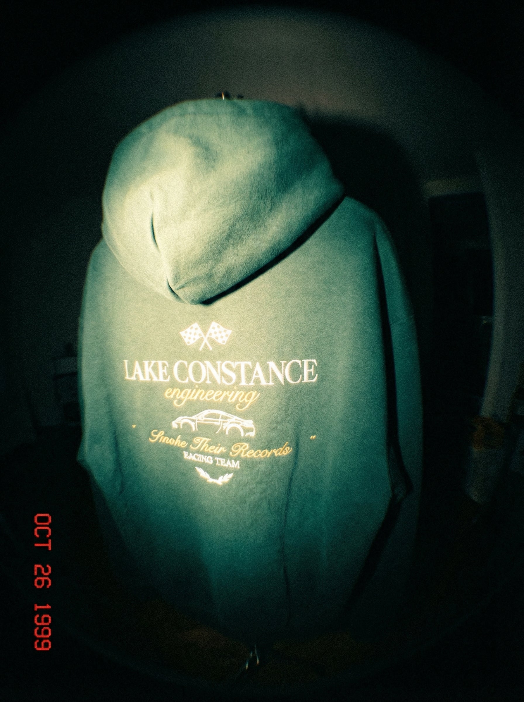 LCE Hoodie "Smoke Their Records" British Racing Green
