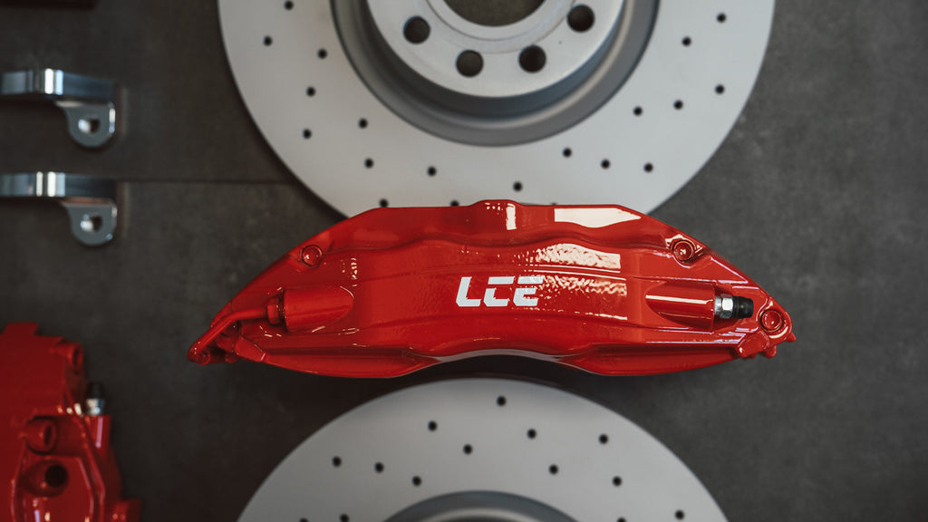 LCE 4-Kolben Sport-Bremse-Set für S2 Achsen